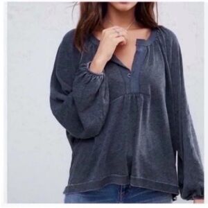 We the free by free people long sleeve top